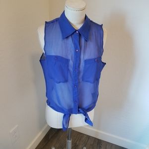 O'Neill M Blue blouse